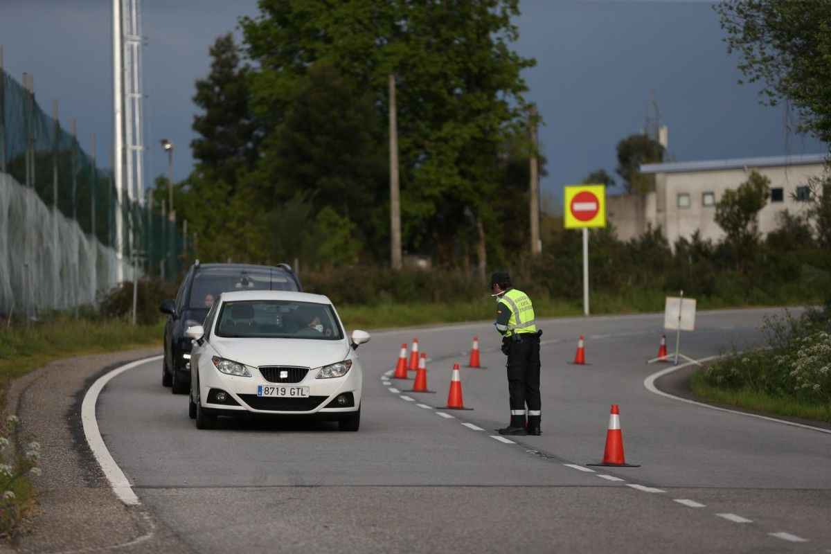 Control de la Guardia Civil de Tráfico