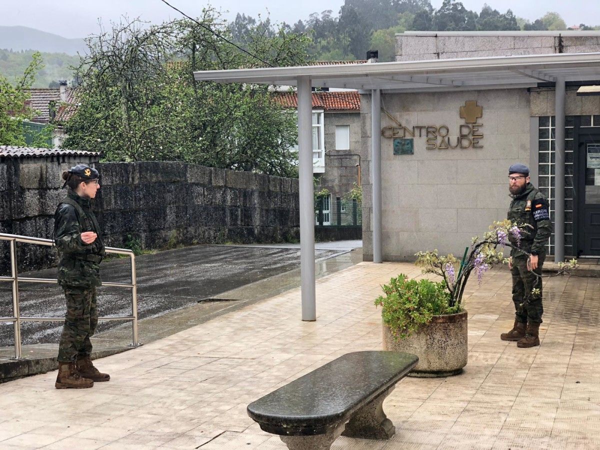 Patrullas de la Brilat en Cerdedo-Cotobade