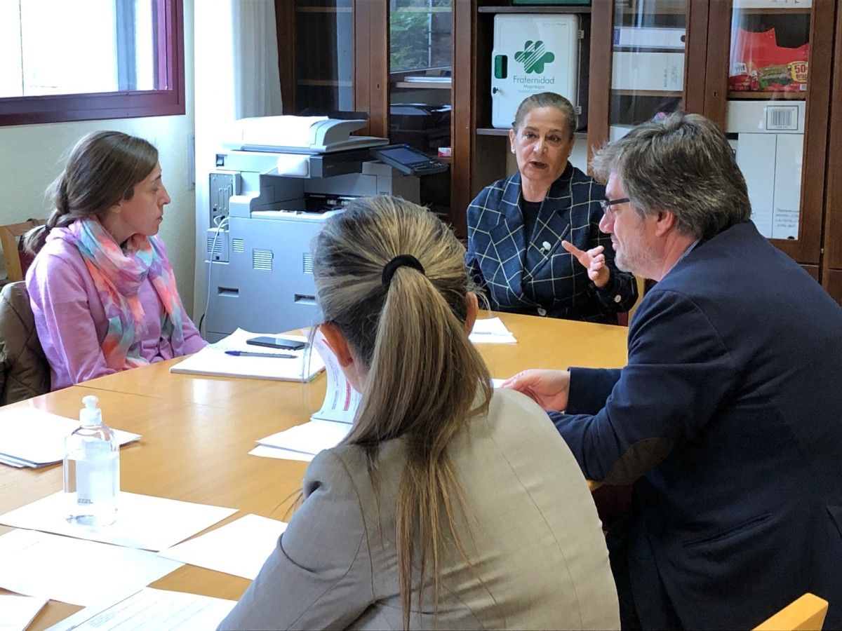 Reunión de la comisión de seguimiento del COvid-19 en el Centro Príncipe Felipe