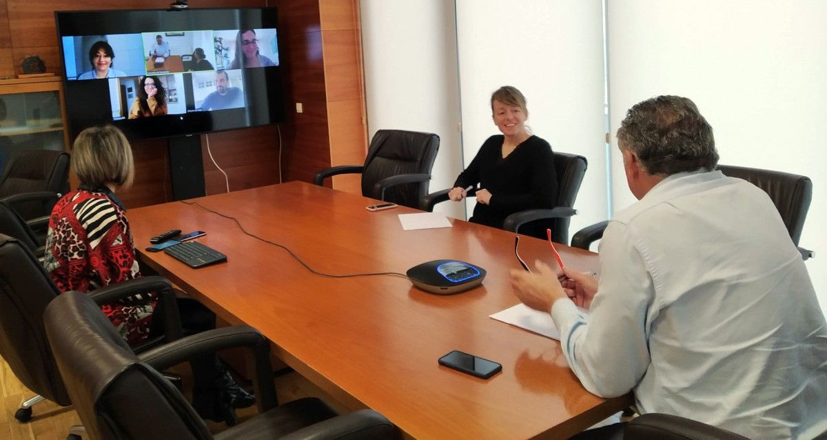 Reunión de portavoces políticos del concello de Sanxenxo