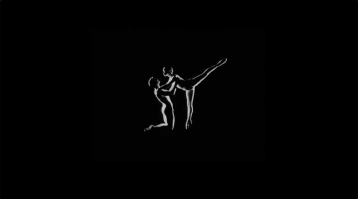 Fotograma de ‘Pas de deux’ (1968) del realizador Norman McLaren