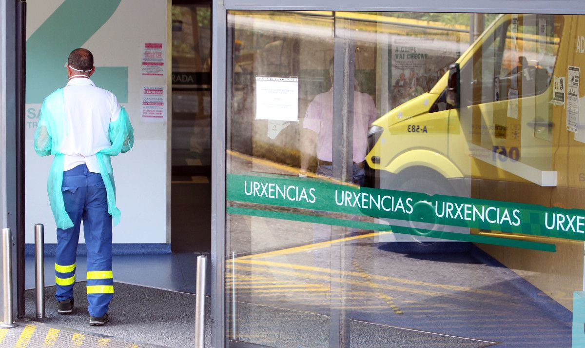 Servicio de Urgencias del Hospital Montecelo durante la crisis sanitaria del coronavirus