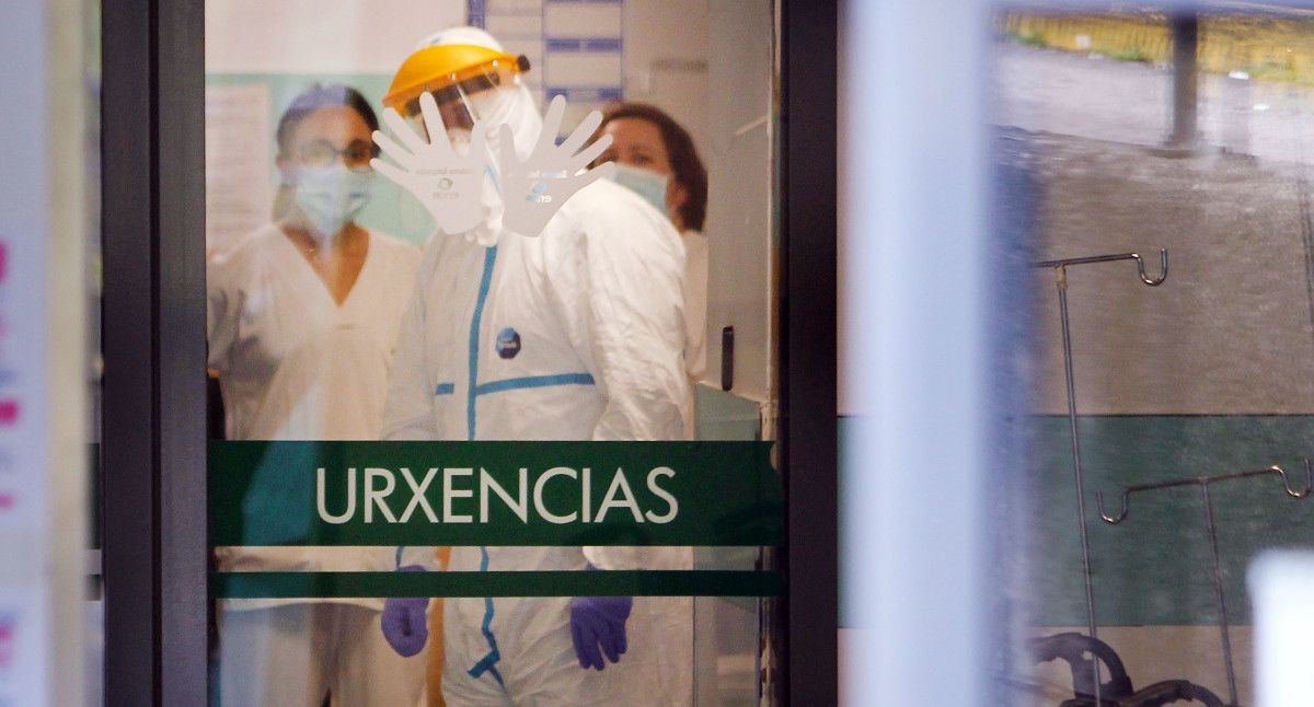 Servicio de Urgencias del Hospital Montecelo durante la crisis sanitaria del coronavirus