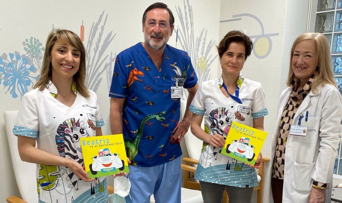 Presentación de la guía ilustrada infantil para pacientes menores del área quirúrgica