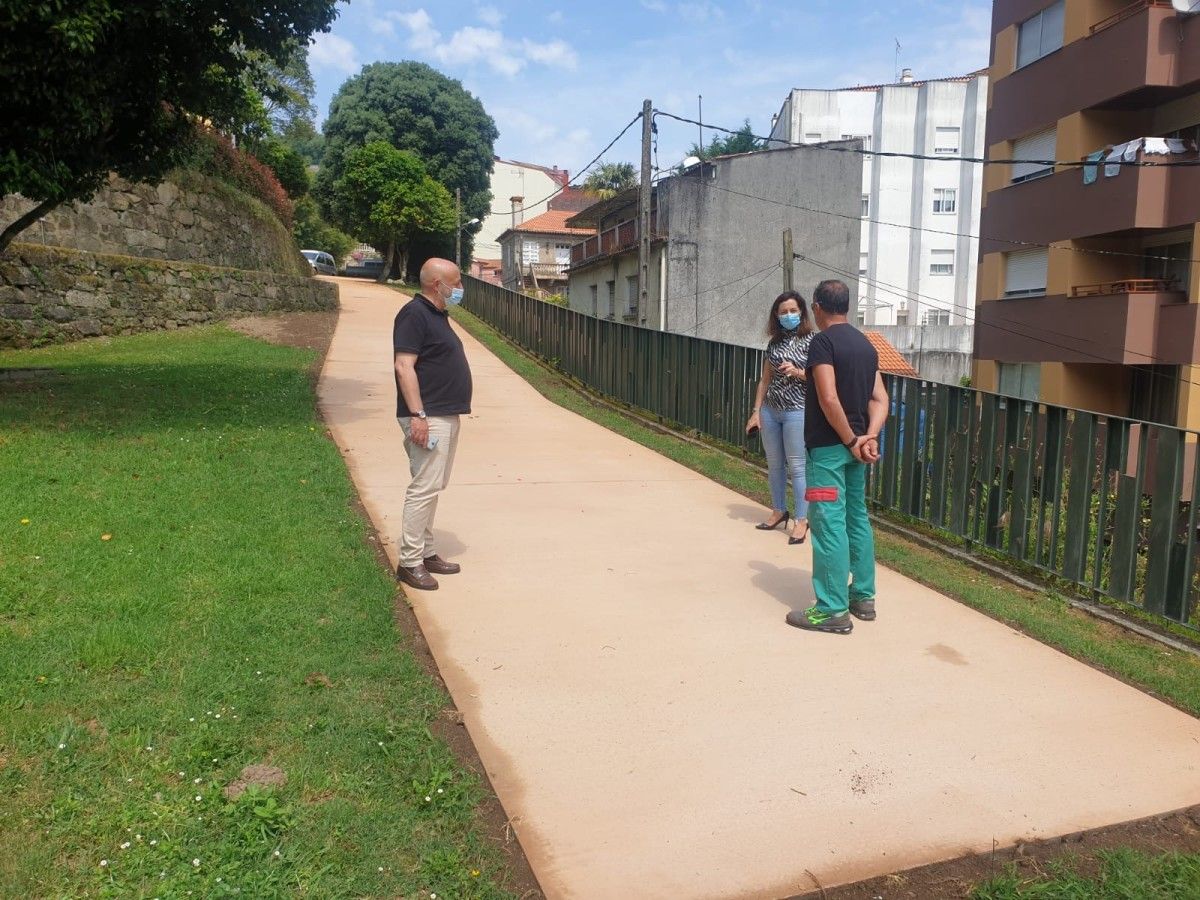 Mellora del acceso al auditorio de la finca de Briz