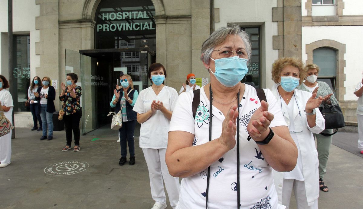 Concentración de personal del Hospital Provincial