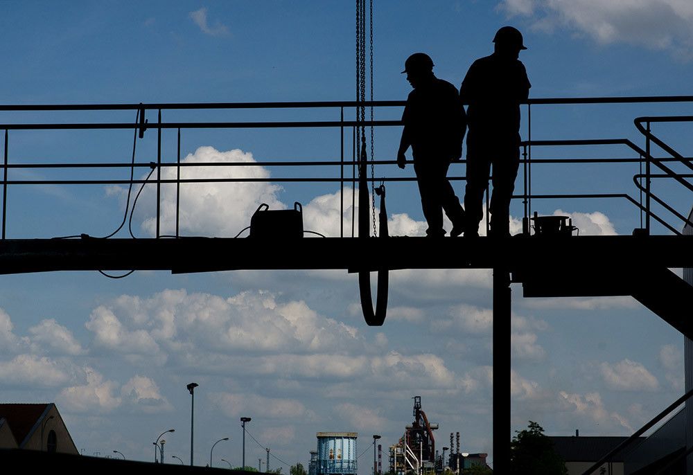 Trabajadores de la construcción