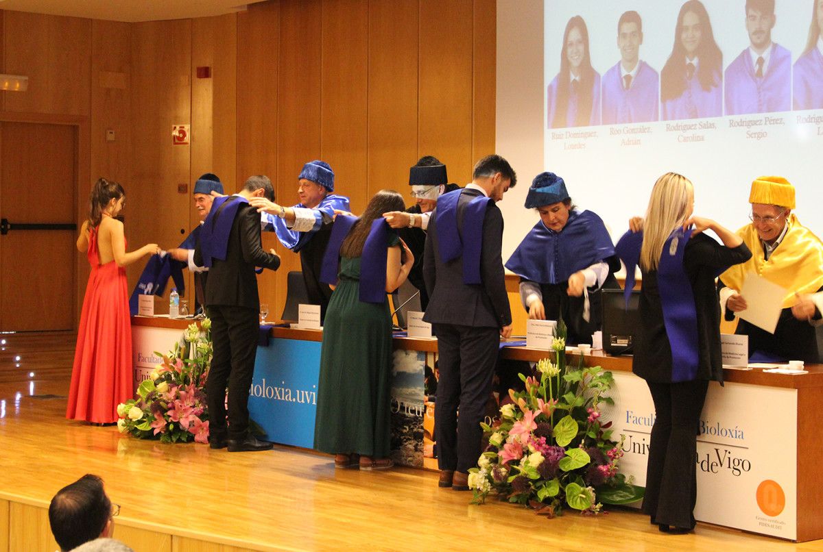 Una graduación celebrada el pasado curso