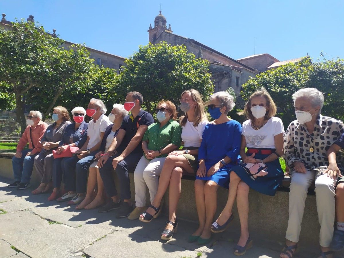 Acto del PSOE con militantes veteranos en Pontevedra