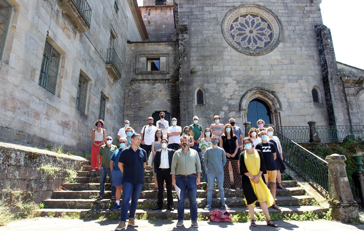 Encuentro de Luis Bará con representantes del sector cultural