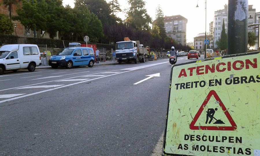 Trabajos de instalación de lombos en Reina Victoria