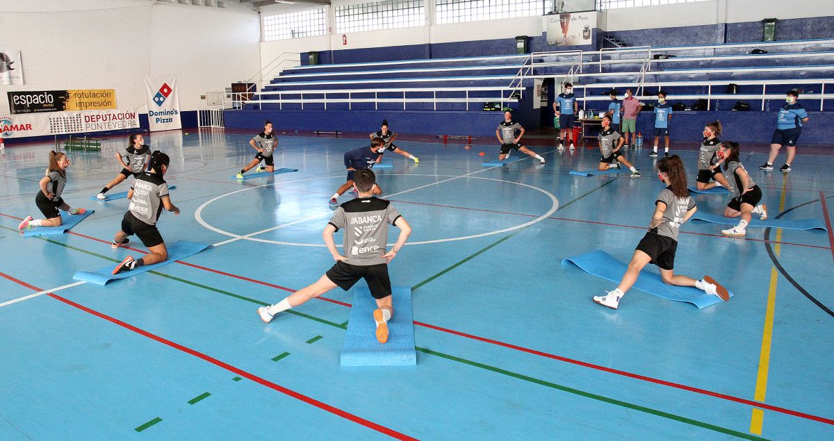 Primer entrenamiento del Poio Pescamar 20/21