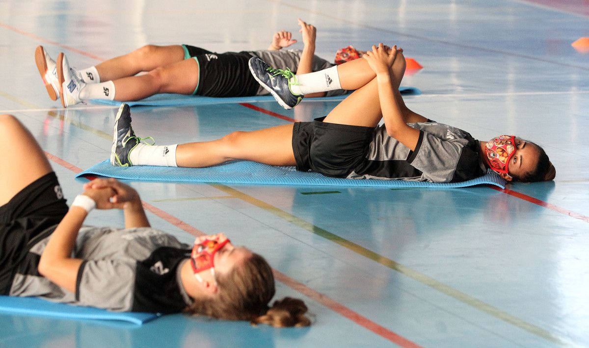 Primer entrenamiento del Poio Pescamar 20/21