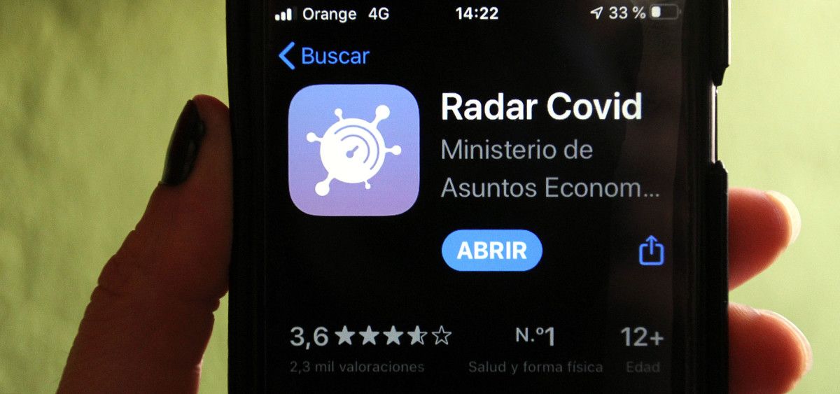 Aplicación Radar Covid