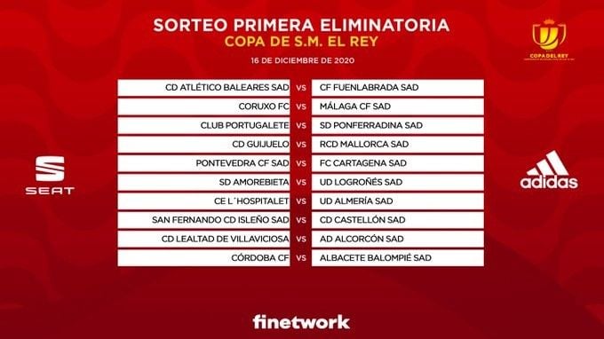 El Pontevedra se enfrentará al Cartagena en la primera ronda de la Copa del Rey