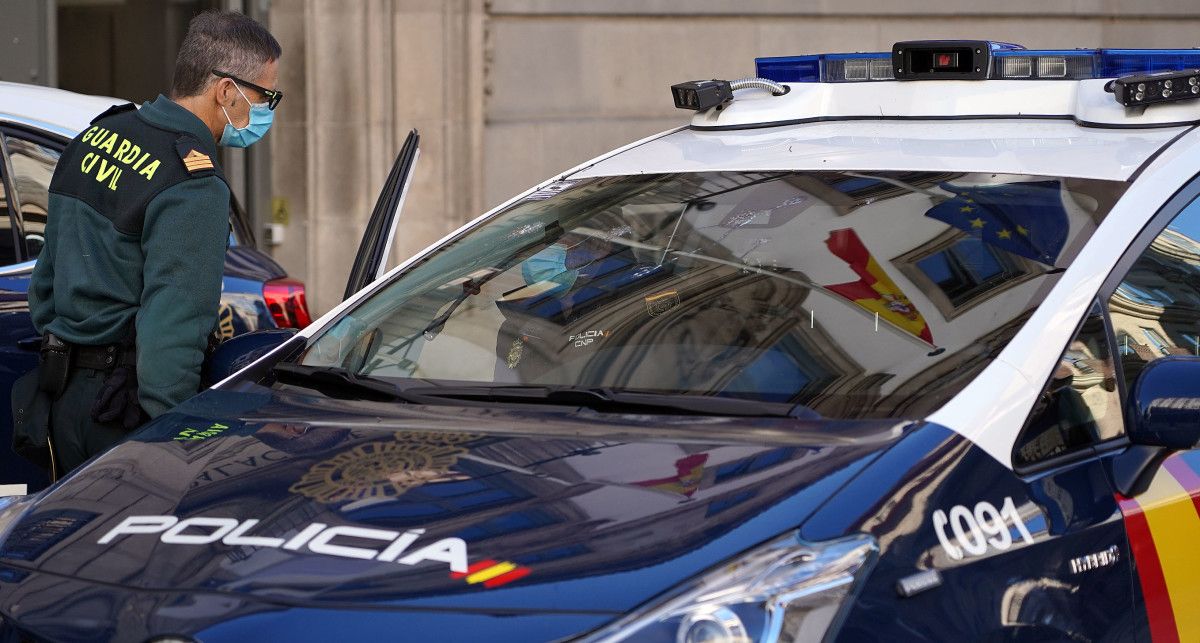 Agentes de la Guardia Civil y la Policía Nacional 