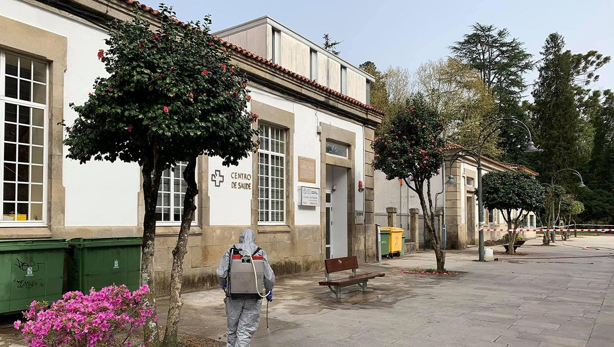 Centro de salud de Caldas durante el estado de alarma