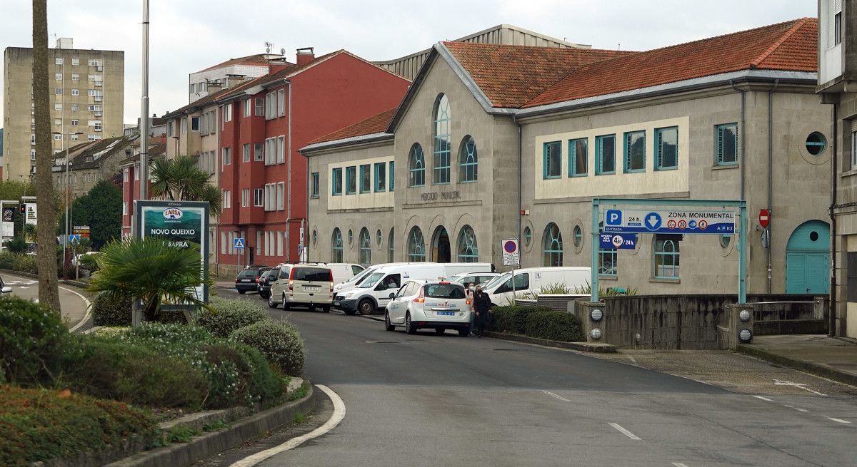 Sede de la plaza de abastos de Pontevedra