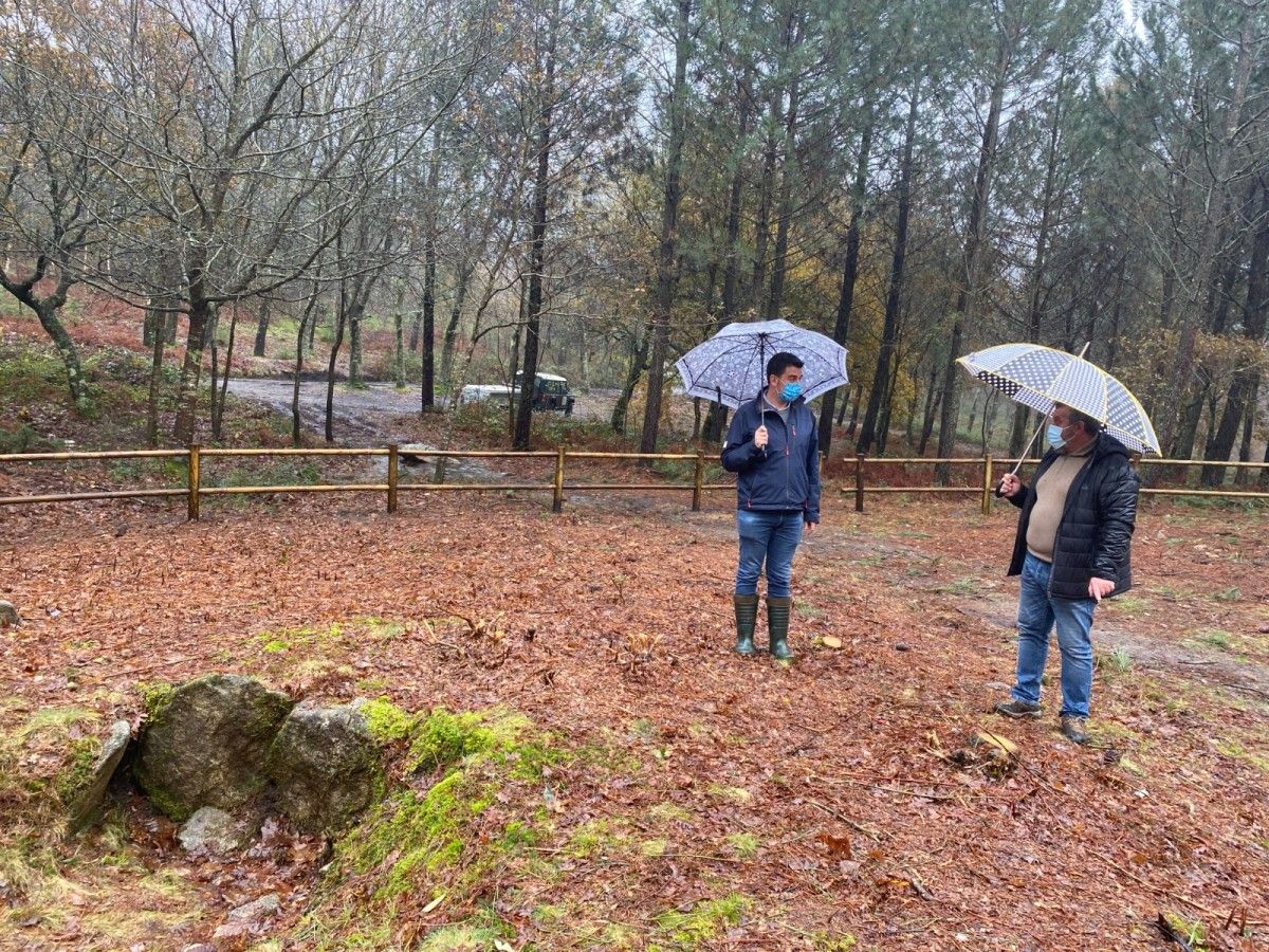 Visita al parque forestal de Lagocheiras