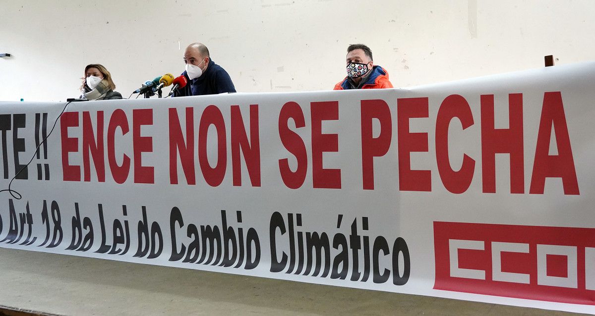 Comisiones Obreras anuncia movilizaciones contra la Ley del Cambio Climático que conlleva la salida de Ence de Lourizán