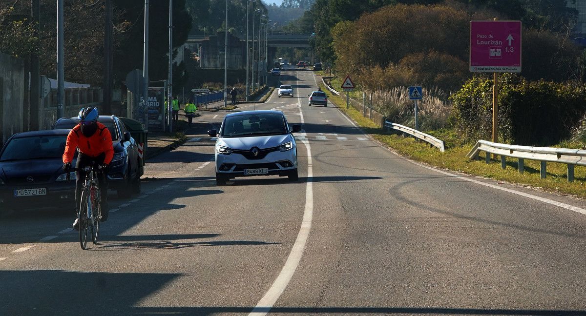 PO-546, la carretera 'vieja' entre Pontevedra y Marin