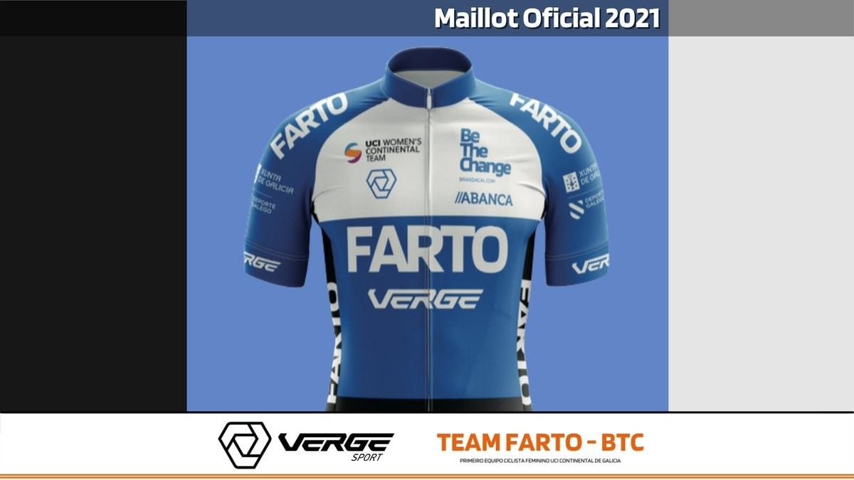 Nuevo maillot del Team Farto para su equipo UCI Continental Femenino