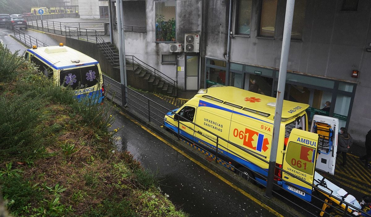 Zona de urgencias en el Hospital Montecelo