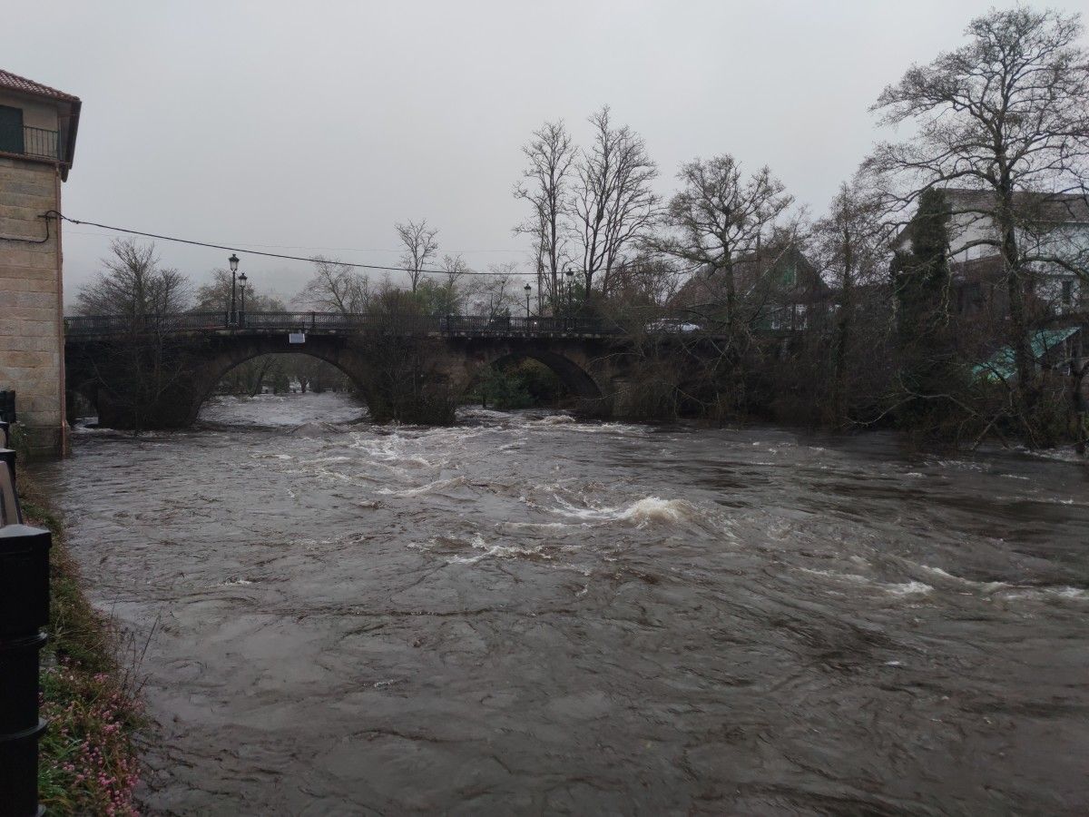 Río Verdugo a su paso por Ponte Caldelas