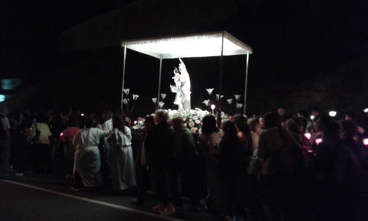 Procesión nocturna de La Merced