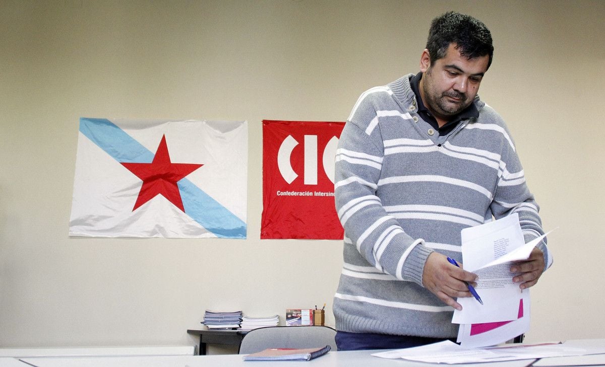 Marcos Conde, secretario comarcal de CIG