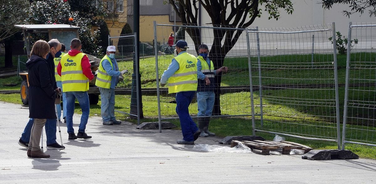 Acordonan el paseo del Gafos en Campolongo por riesgo de derrumbe