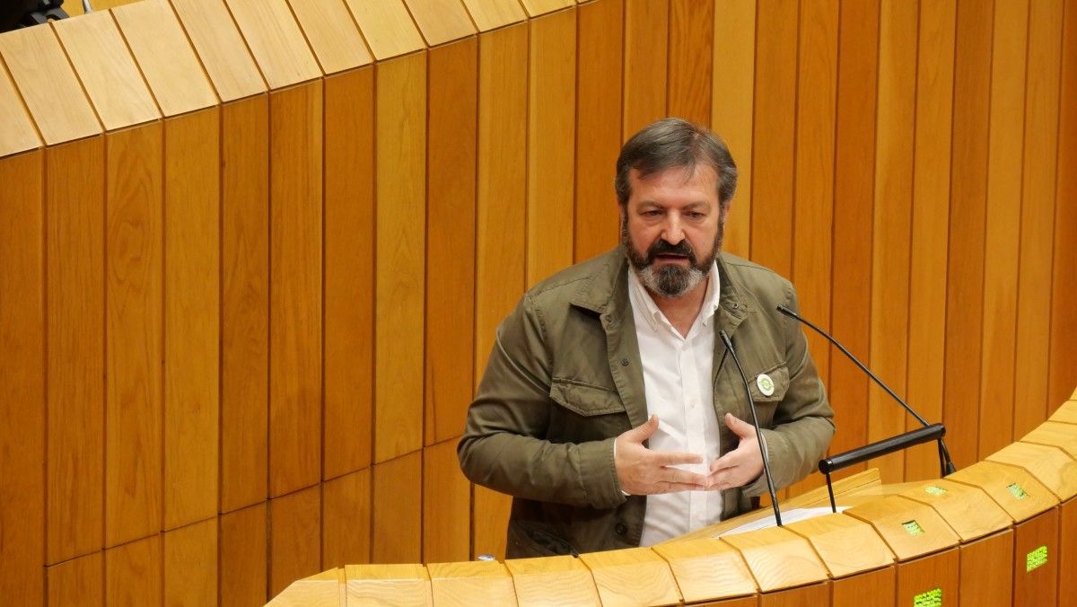 Luis Bará, diputado del BNG en el Parlamento Galego