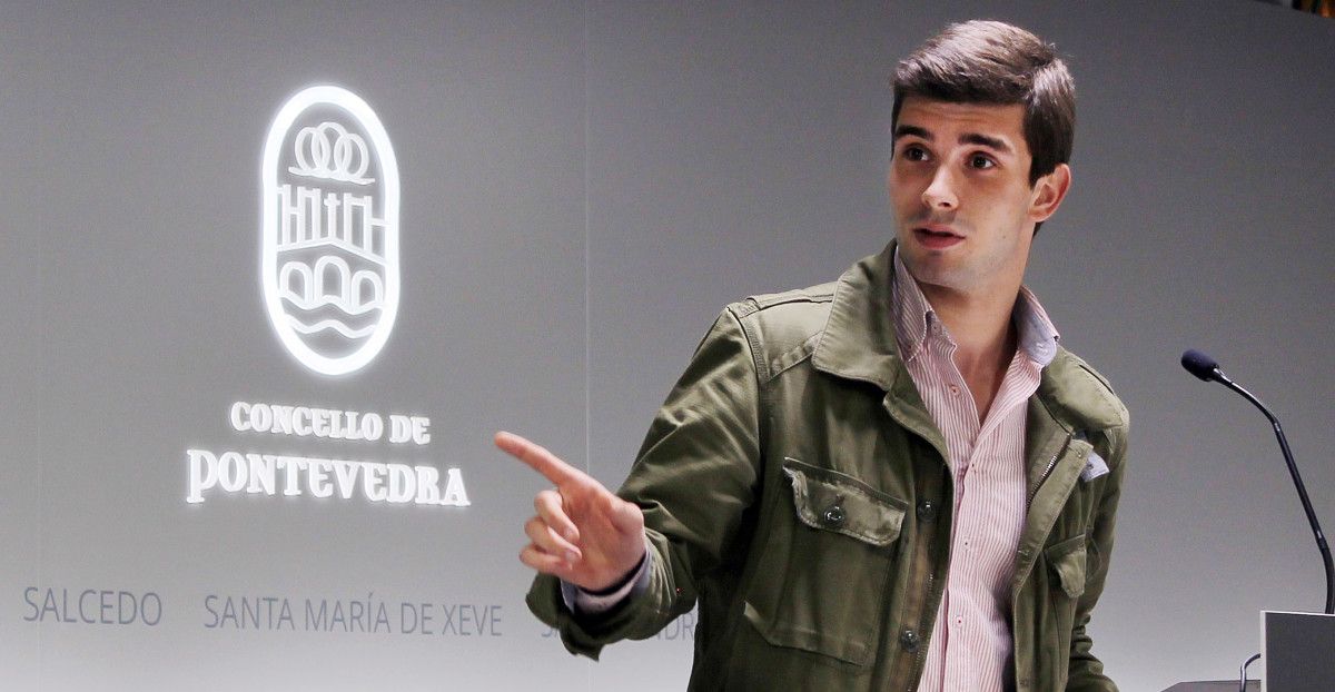 Guille Juncal, concejal del Partido Popular en Pontevedra