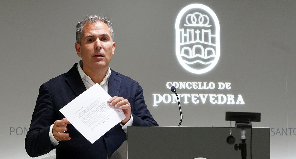 Rafa Domínguez, presidente del PP de Pontevedra