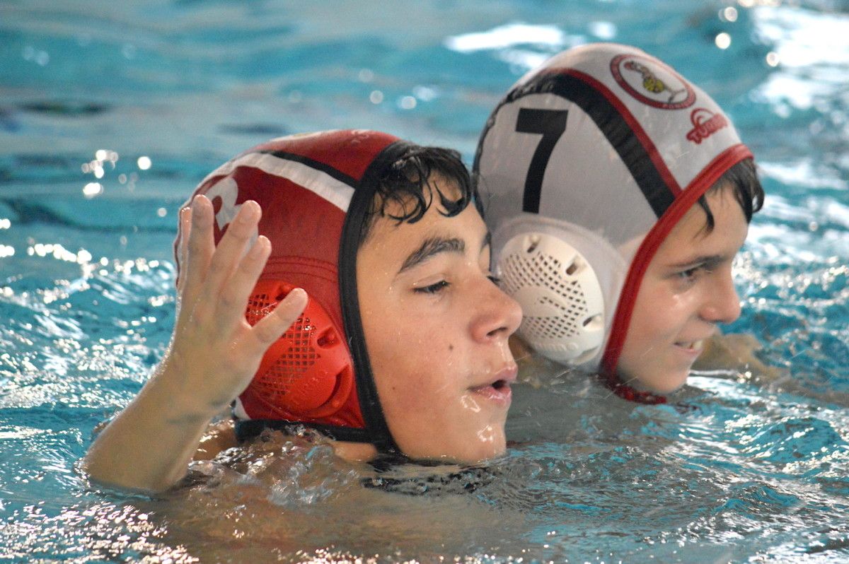 Jugadores del Waterpolo Pontevedra