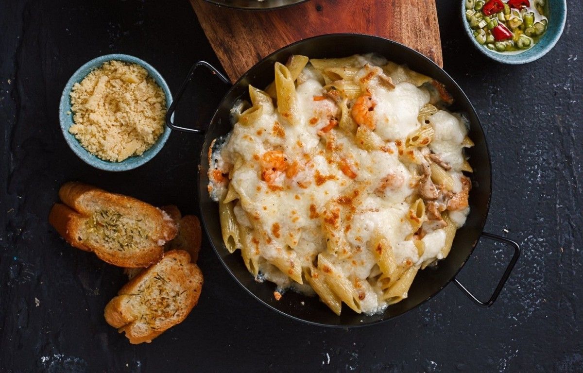 Macarrones a la carbonara