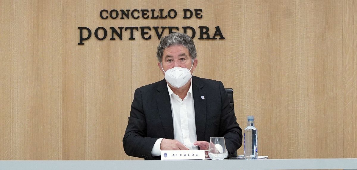 Miguel Anxo Fernández Lores, alcalde de Pontevedra