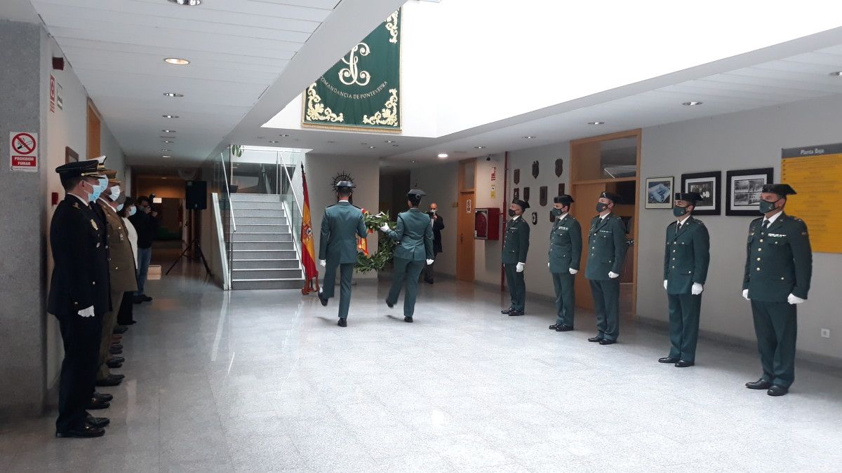 Conmemoración del 177 aniversario de la fundación de la Guardia Civil