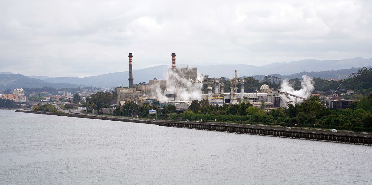 Factoría de Ence en Lourizán 