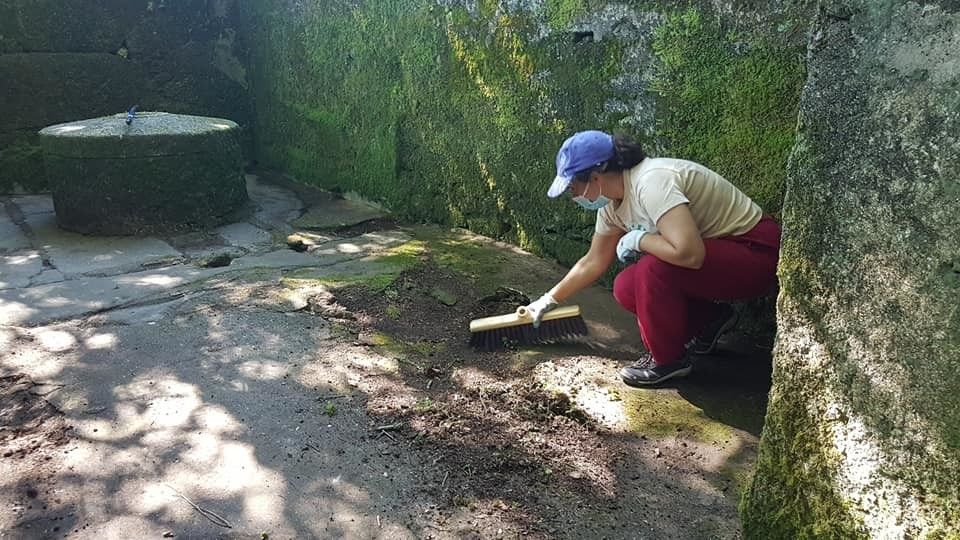 Vaipolorío realizó tareas de limpieza en el río Toxal