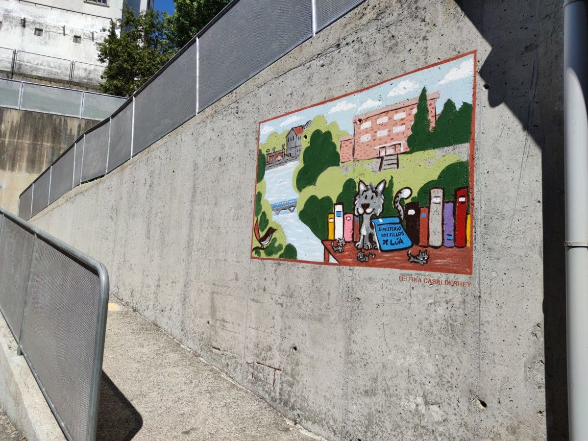 Nuevo mural en la Escuela Infantil Fina Casalderrey