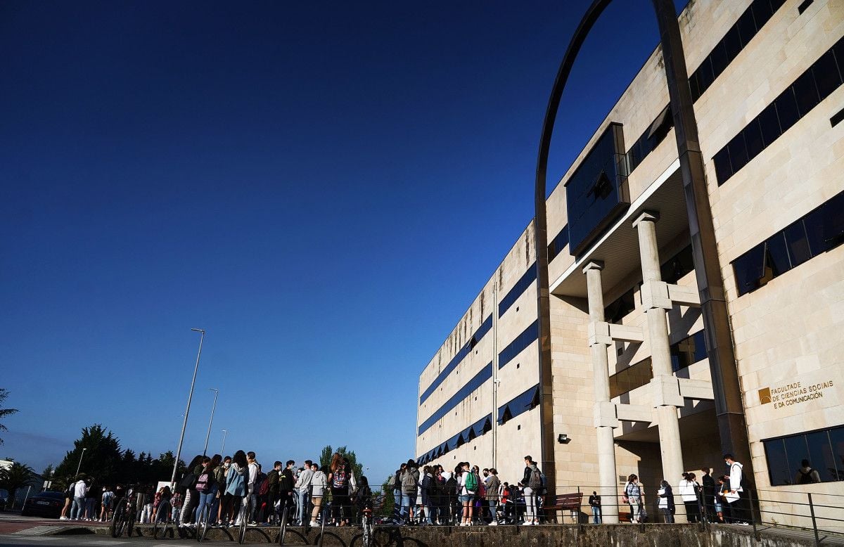 Pruebas ABAU 2021 en el campus de Pontevedra