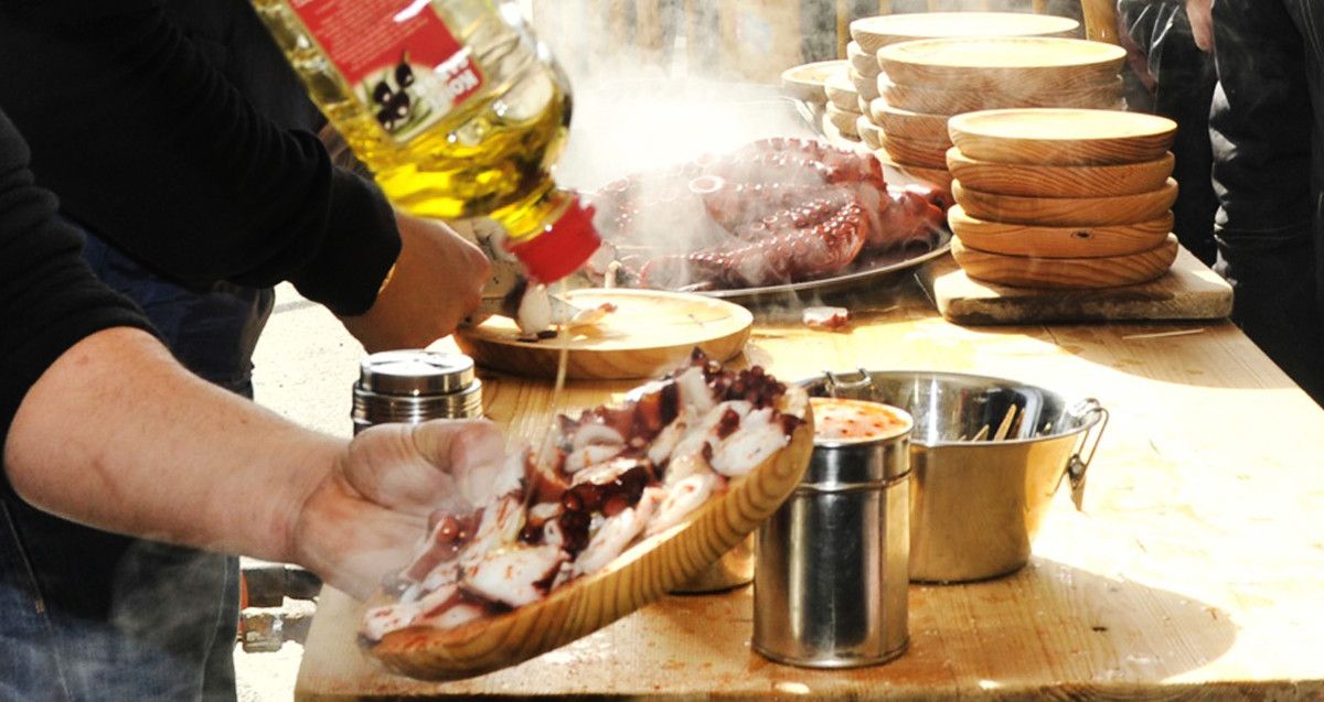 Preparación del pulpo