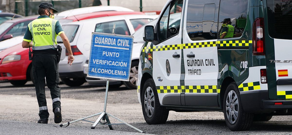 Test alcoholemia guardia civil tráfico Control