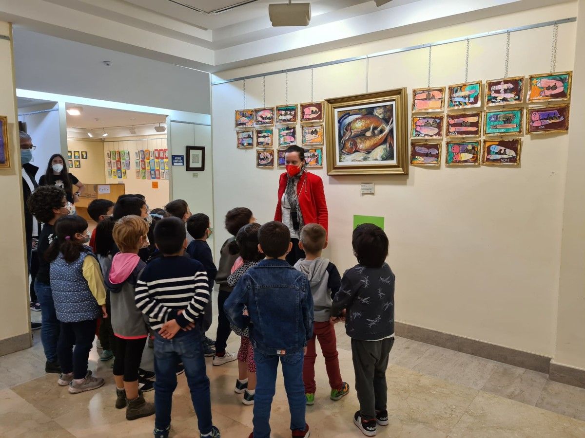 Escolares visitan el Museo Torres