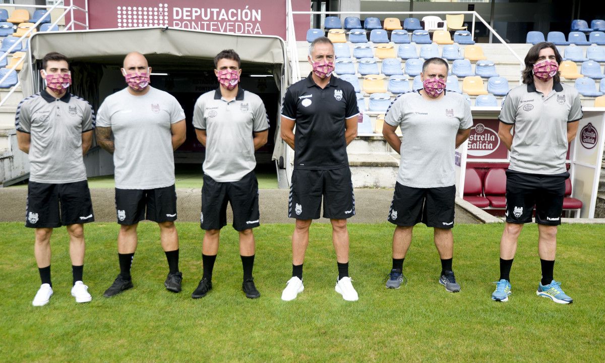 Presentación del cuerpo técnico del Pontevedra Club de Fútbol