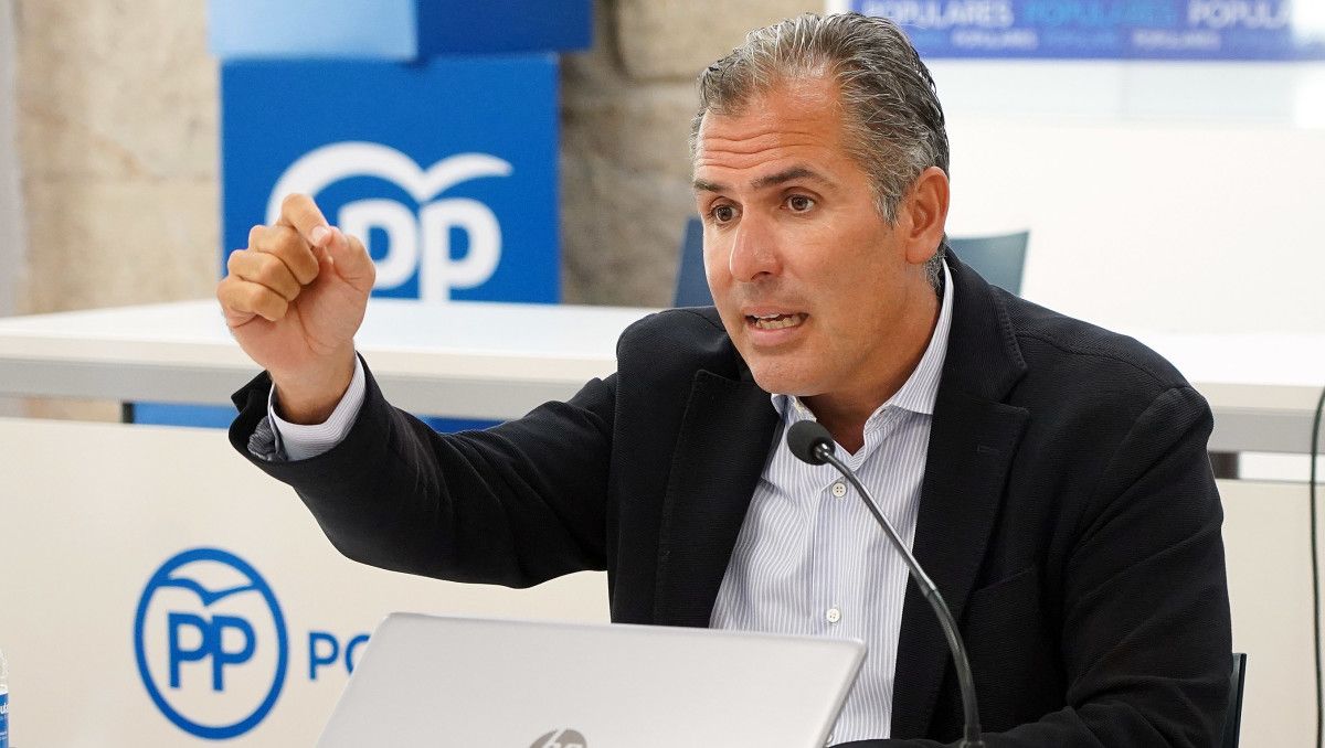 Rafa Domínguez, presidente del PP local