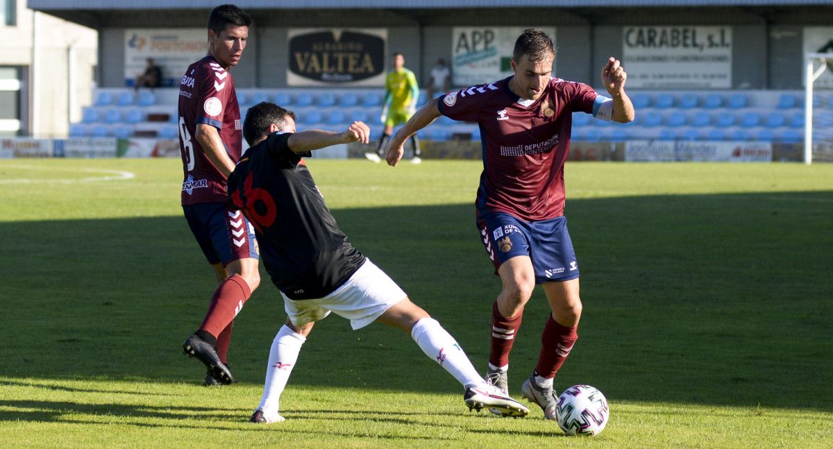 Partido de pretemporada entre Pontevedra y Racing Villalbés en Baltar