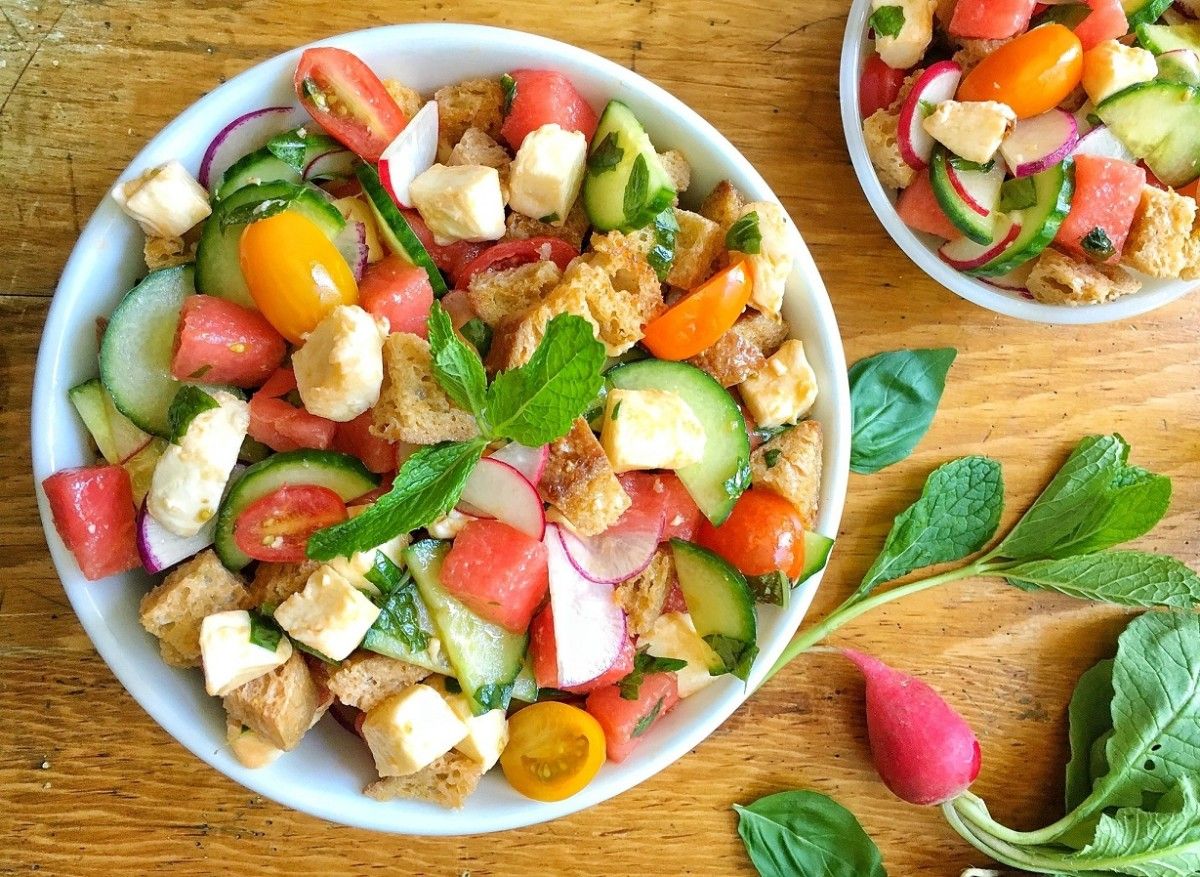 Ensalada 'panzanella'