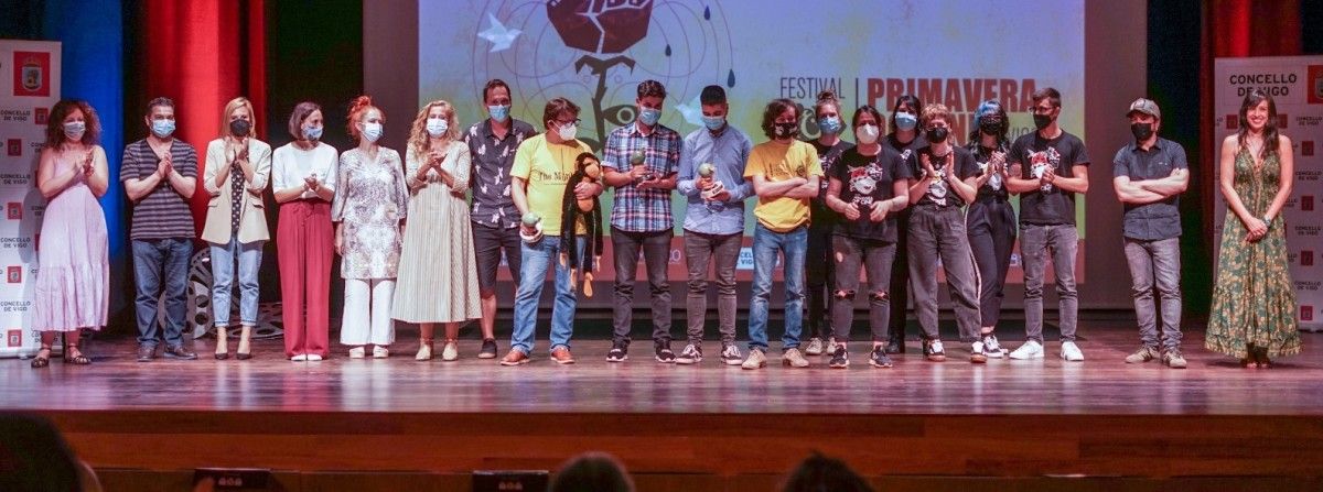 Entrega de premios del Festival Primavera de Cine de Vigo